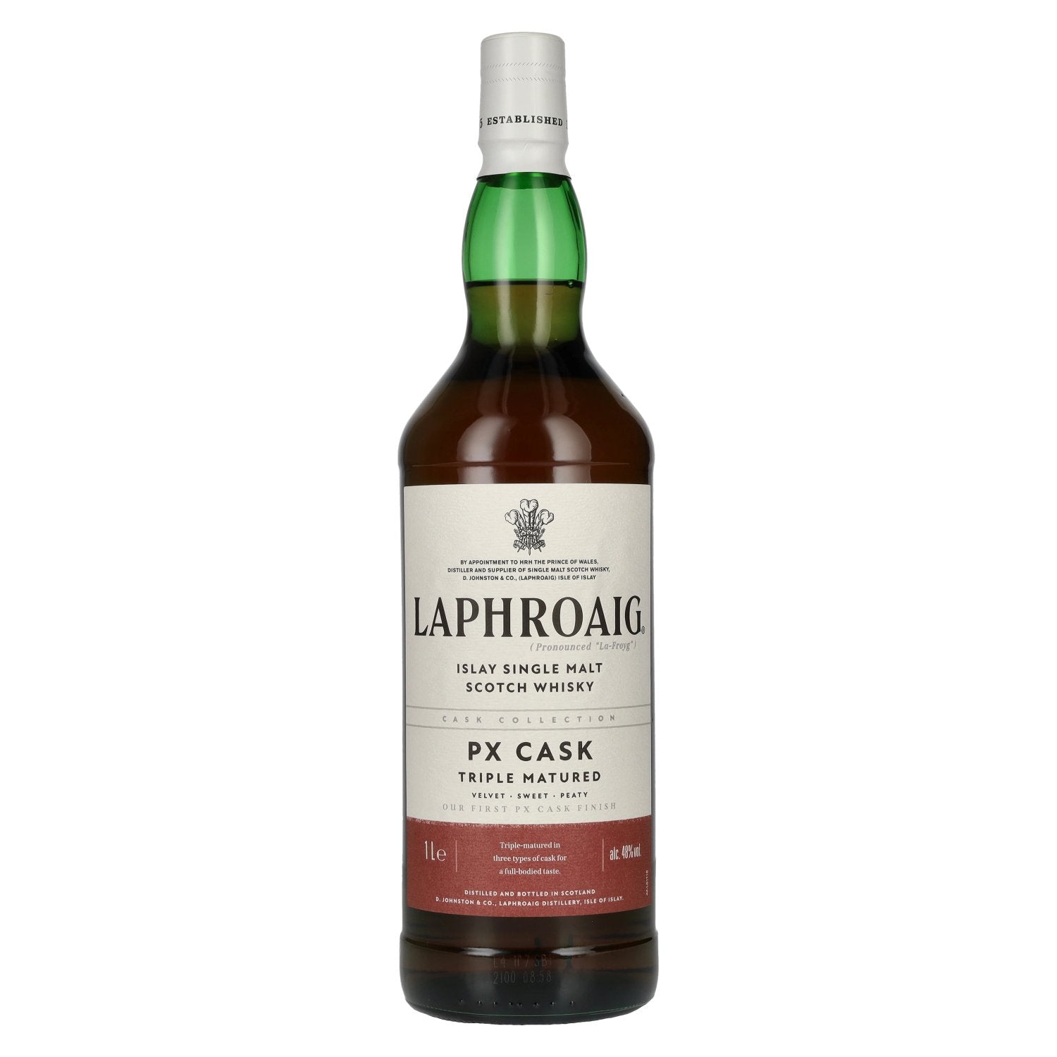 Laphroaig PX Cask Triple Matured Islay Single Malt Scotch Whisky 48% Vol. 1l