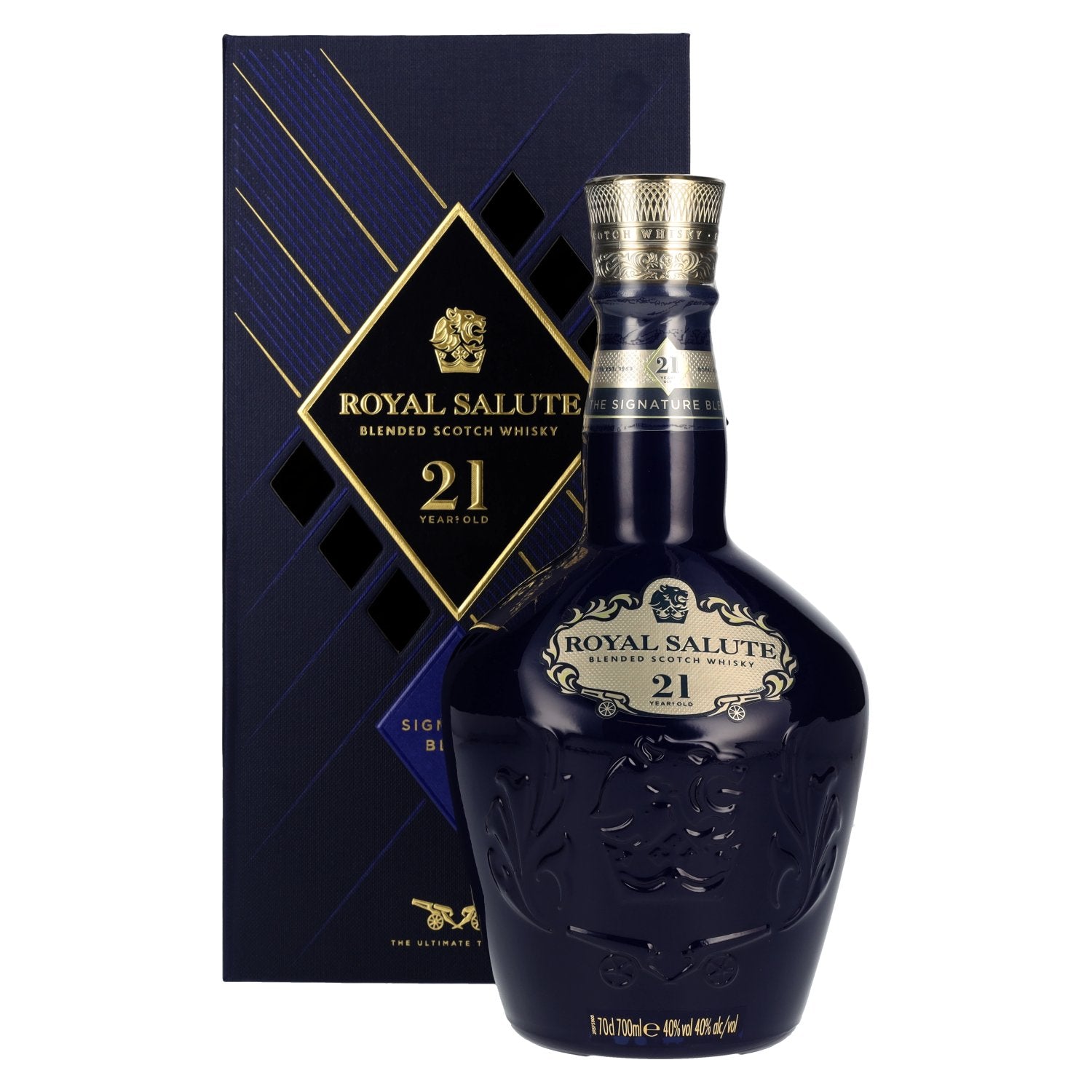 Royal Salute 21 Years Old THE SIGNATURE BLEND 40% Vol. 0,7l in geschenkverpakking