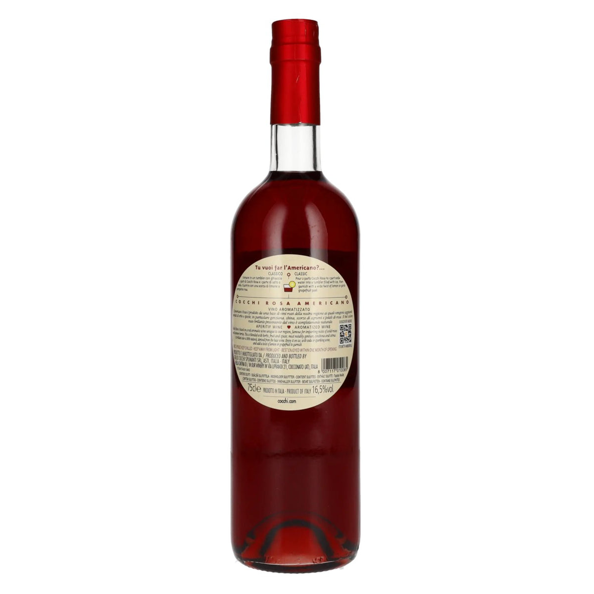 Cocchi Aperitivo Americano Rosa 16,5% vol. 0,75 l