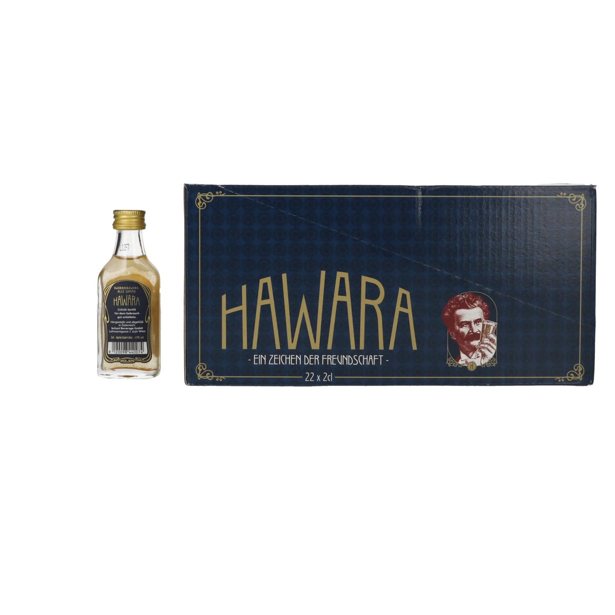 Liqueur Hawara à la pomme et à la cannelle, 23 % vol., 22 x 0,02 l