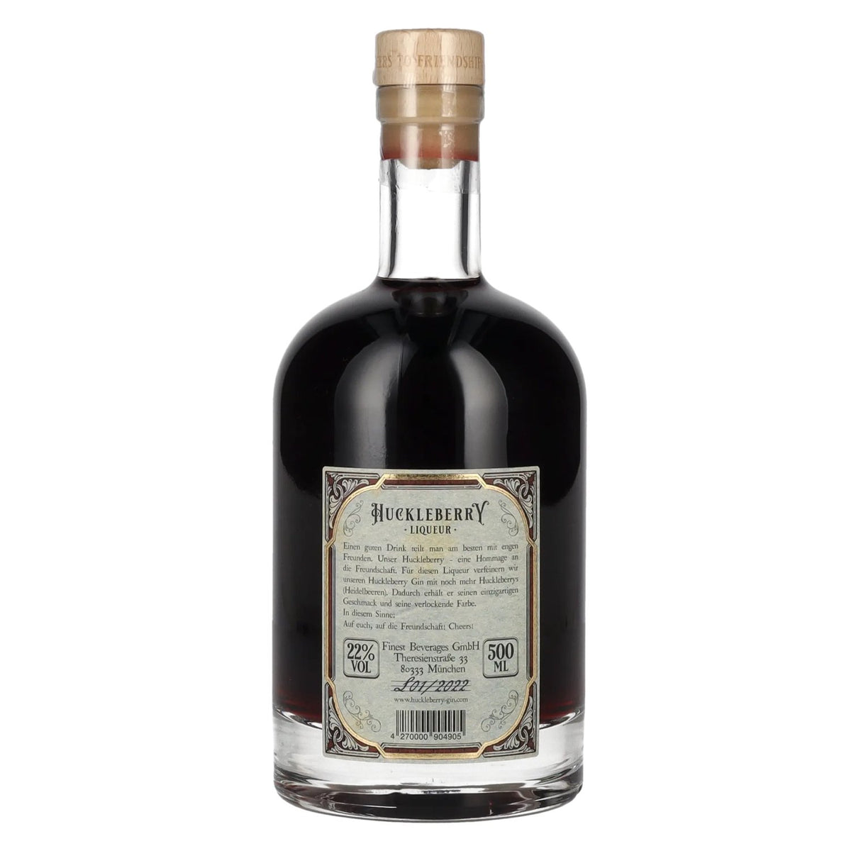 Huckleberry Gin Liqueur 22% Vol. 0,5l