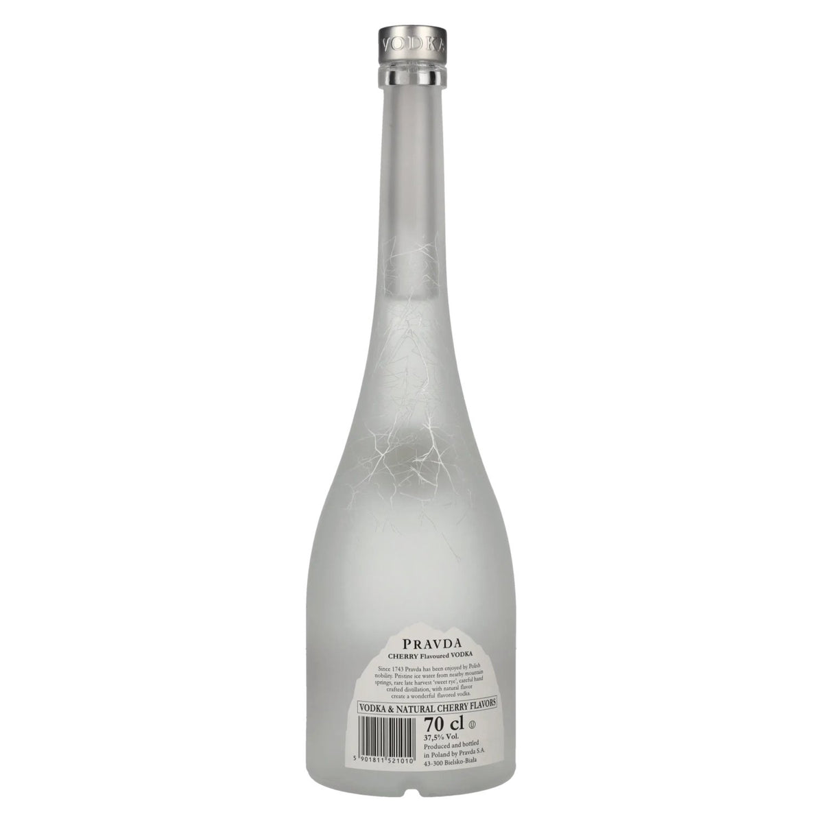 Pravda CHERRY-wodka met kersensmaak 37,5% vol. 0,7 l