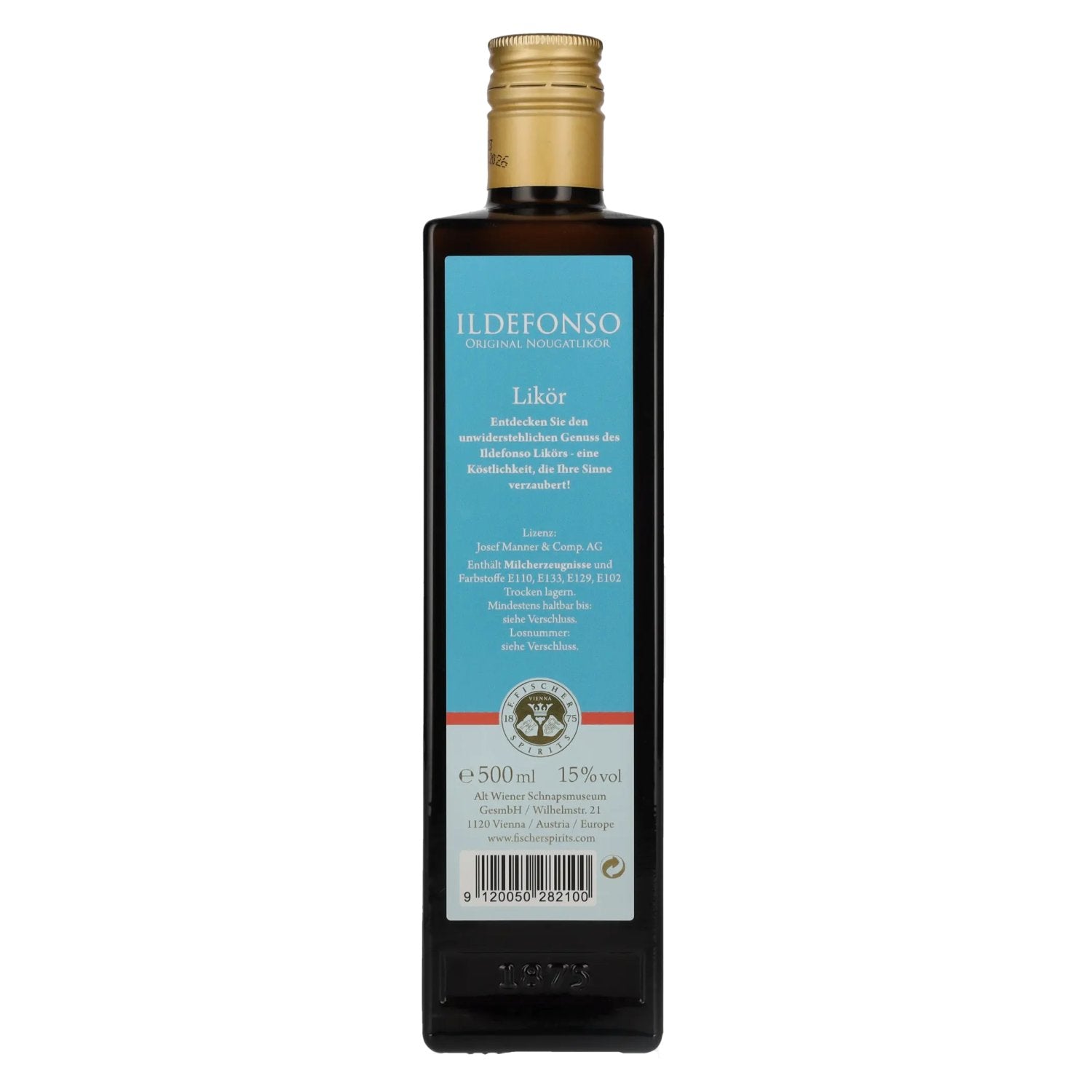 Ildefonso Originele Nougat Likeur 15% Vol. 0,5l