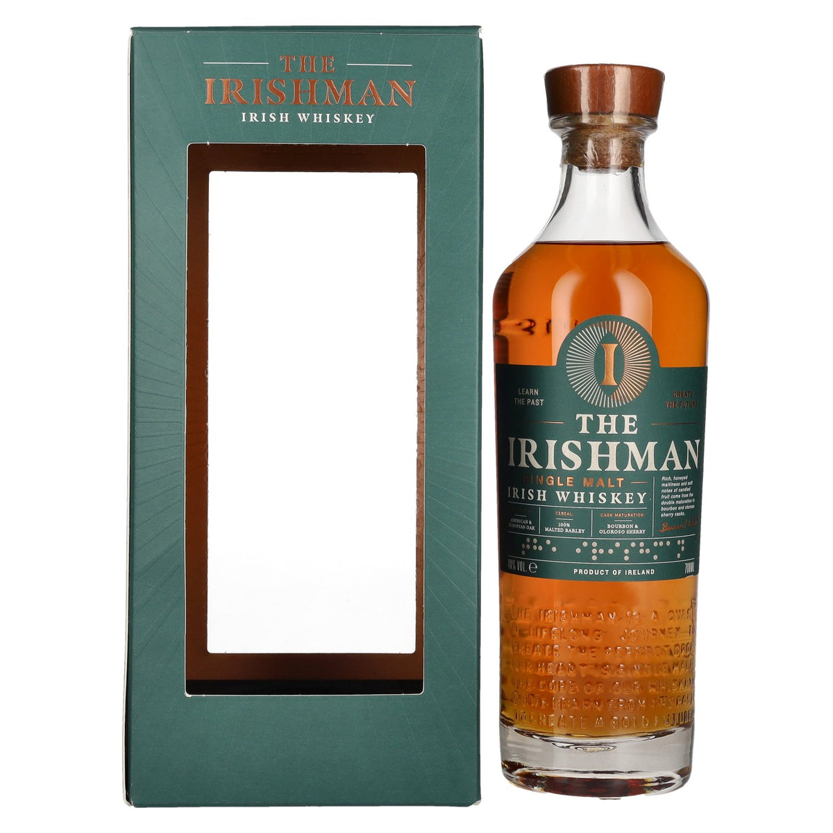 The Irishman SINGLE MALT Irish Whiskey 40% vol. 0.7l in a gift box