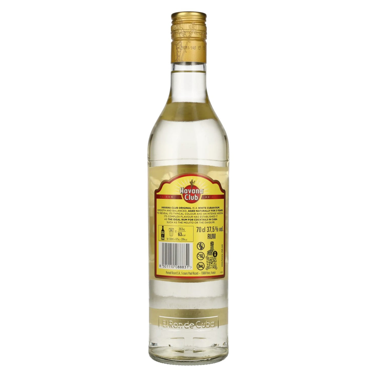 Havana Club Añejo 3 Años Rum 37.5% ABV 0.7l