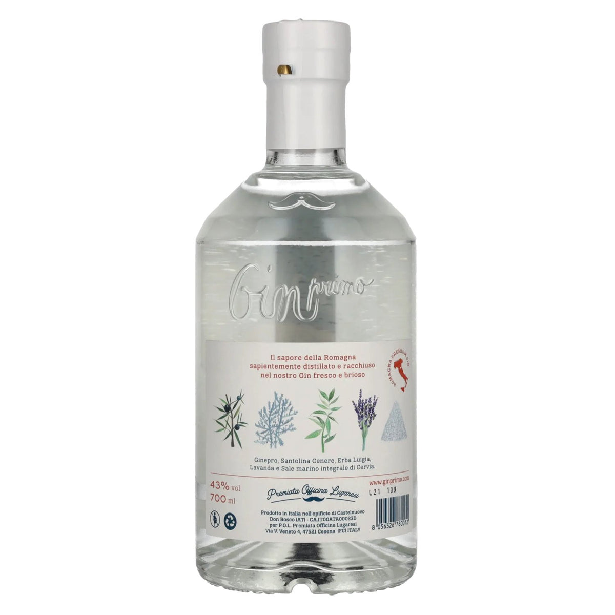 Gin Primo 43% vol. 0.7 l