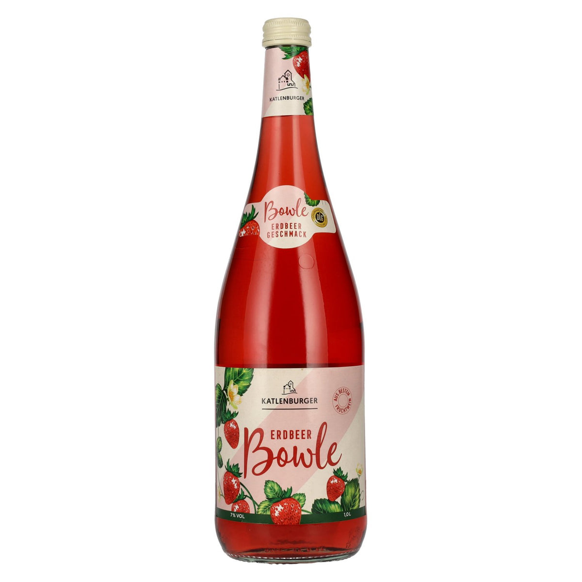 Katlenburger Strawberry Fruit Punch 7% ABV 1l
