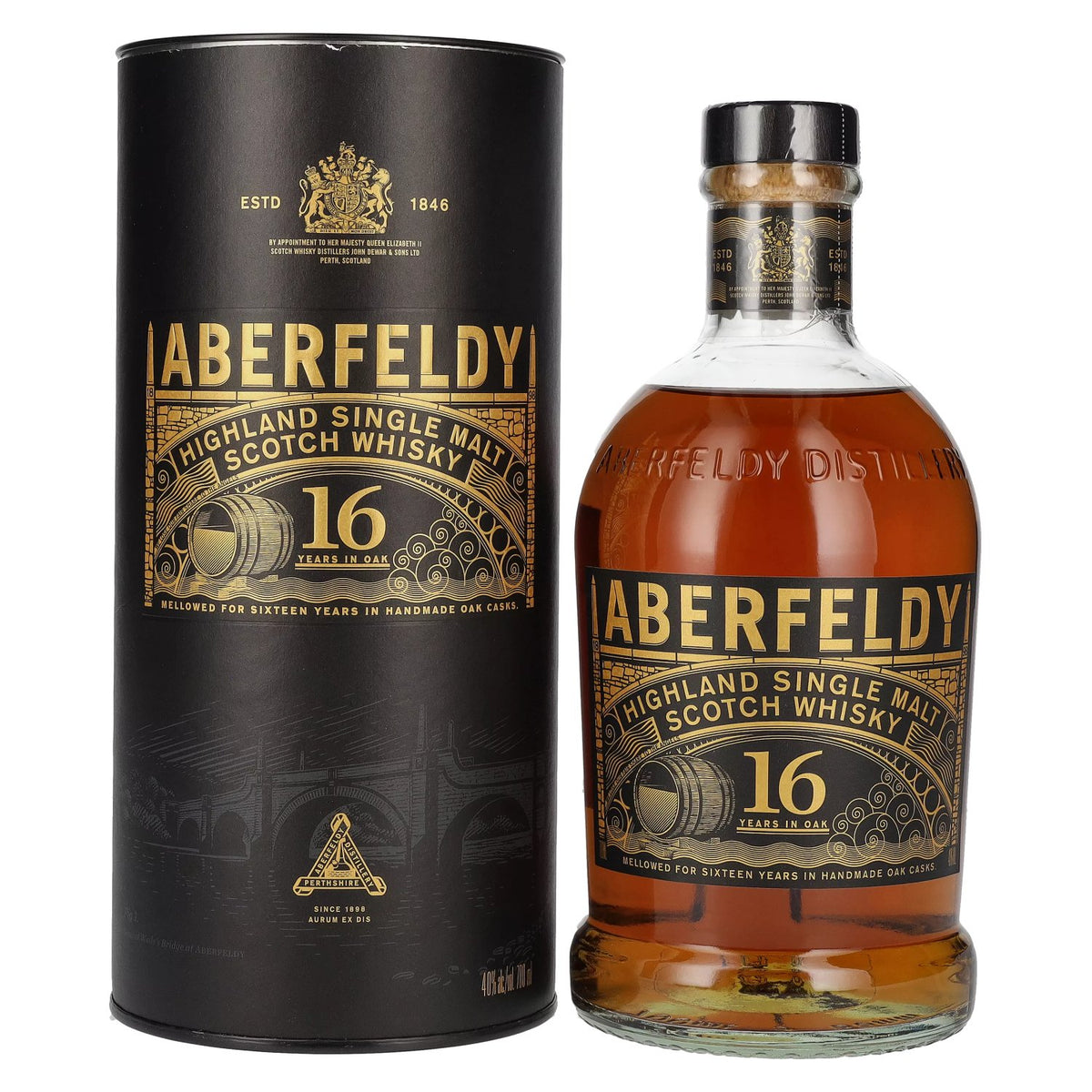 Aberfeldy 16 Years Old Highland Single Malt 40% Vol. 0,7l in gift box