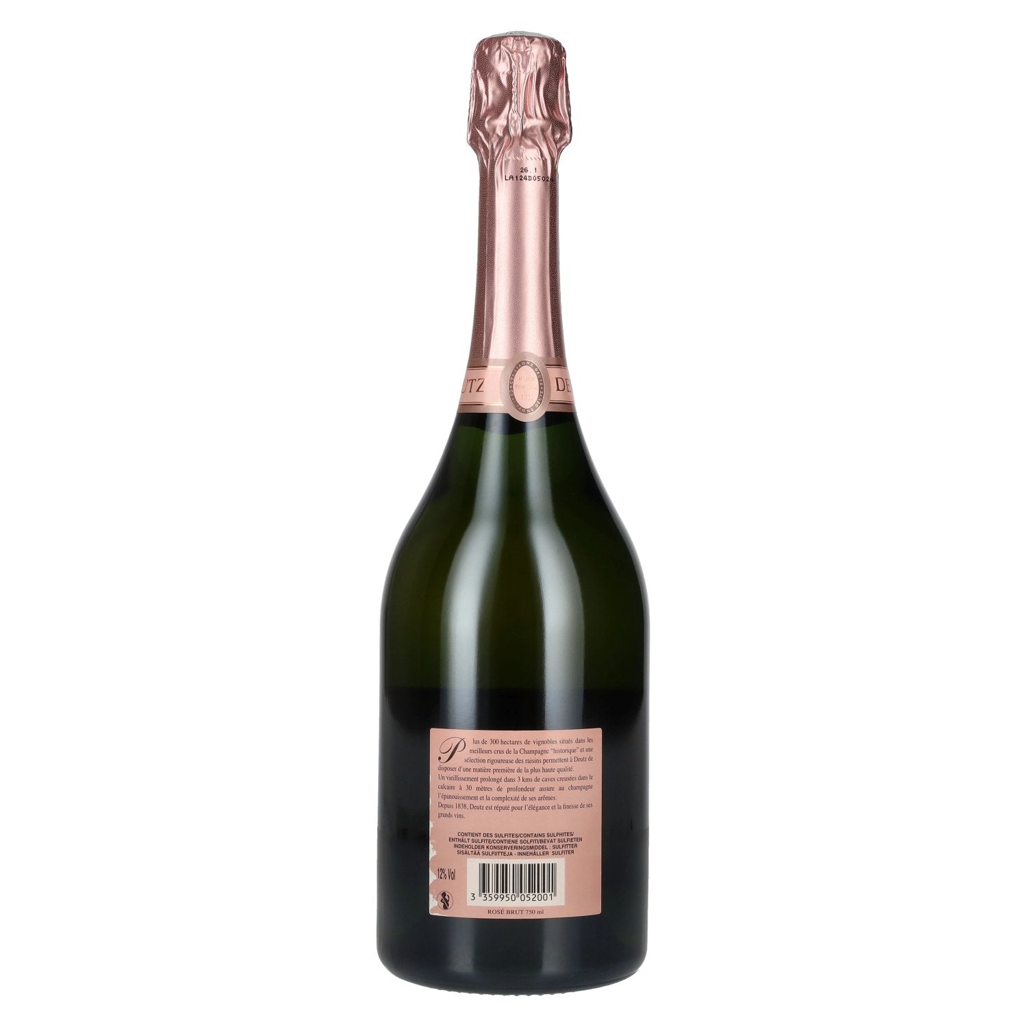 Champagne Deutz Rosé 12% Vol. 0,75l