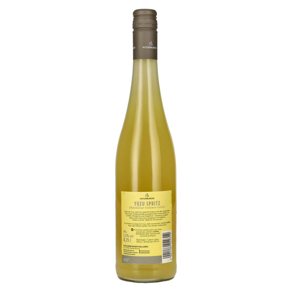Katlenburger Yuzu Spritz 5,5% Vol. 0,75l