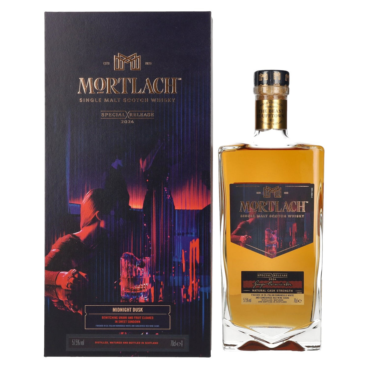 Mortlach Midnight Dusk Single Malt Special Release 2024 57,5% Vol. 0,7l in Geschenkbox