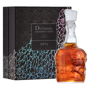 Dictador Generations van LALIQUE 1976 43% vol. 0,7 l in geschenkverpakking met proefmonster van 0,03 l