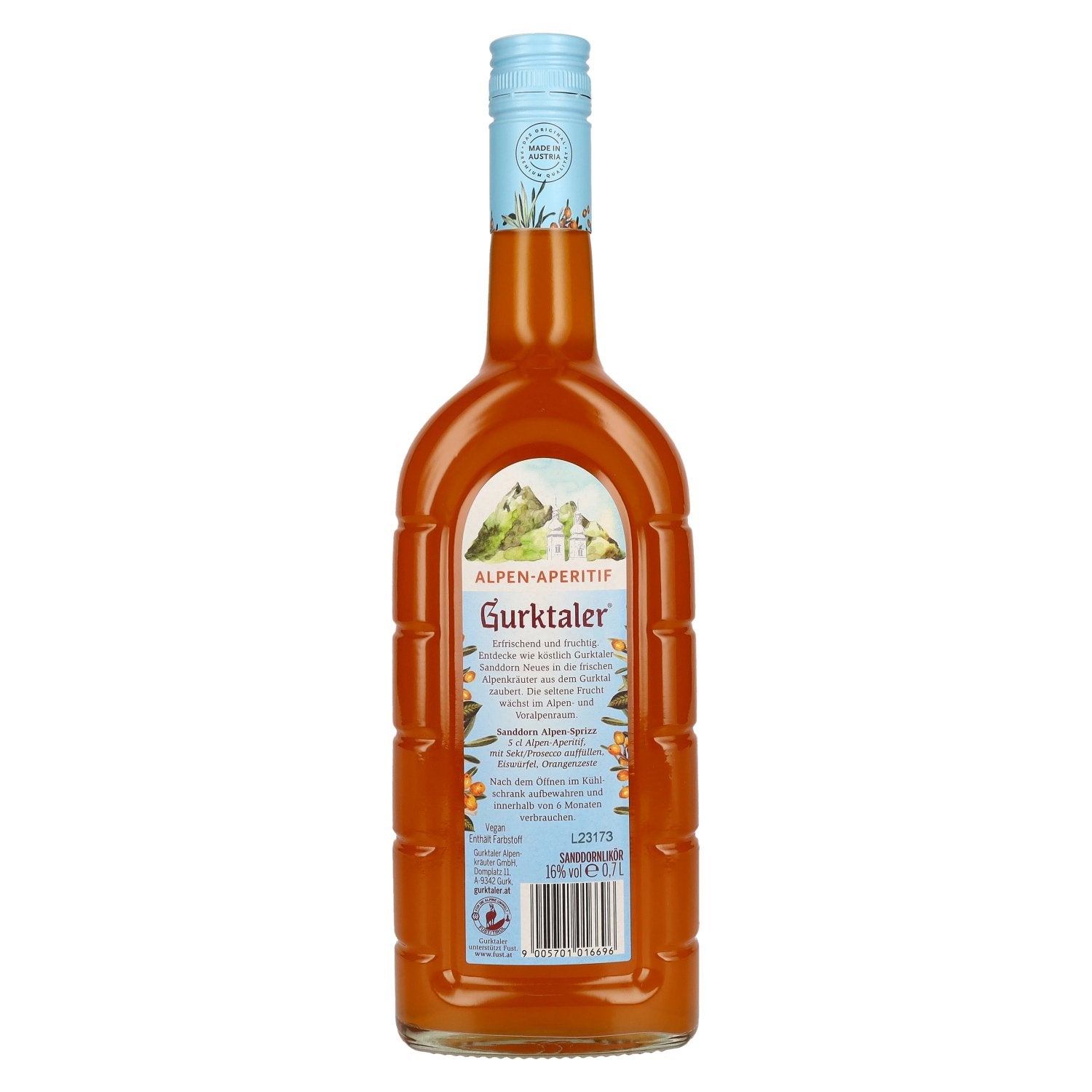 Gurktaler Der Fruchtige Alpen-Aperitif 16% Vol. 0,7l