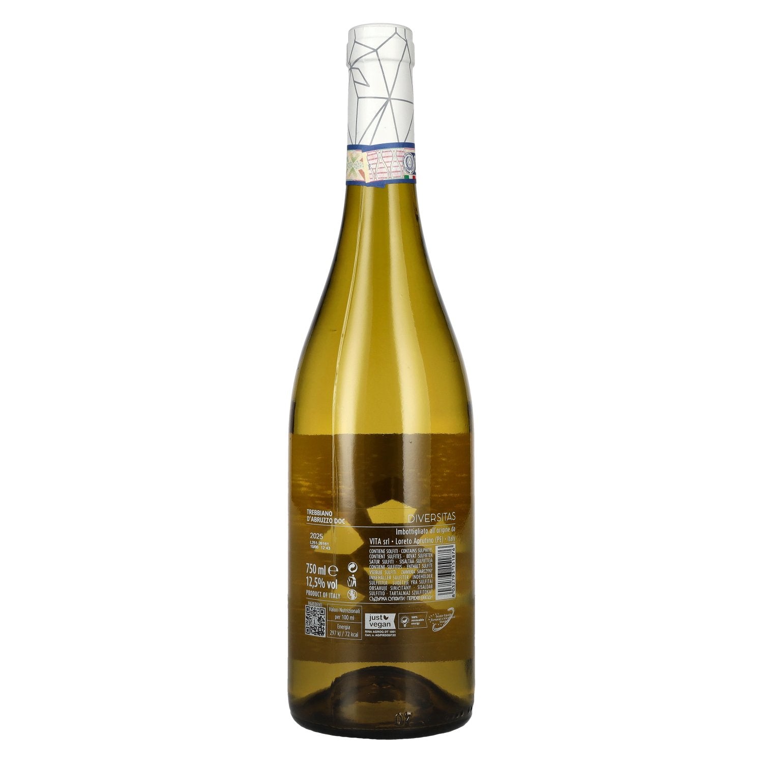 LA TARTARUGA Trebbiano d'Abruzzo DOC 2025 12,5% Vol. 0,75l
