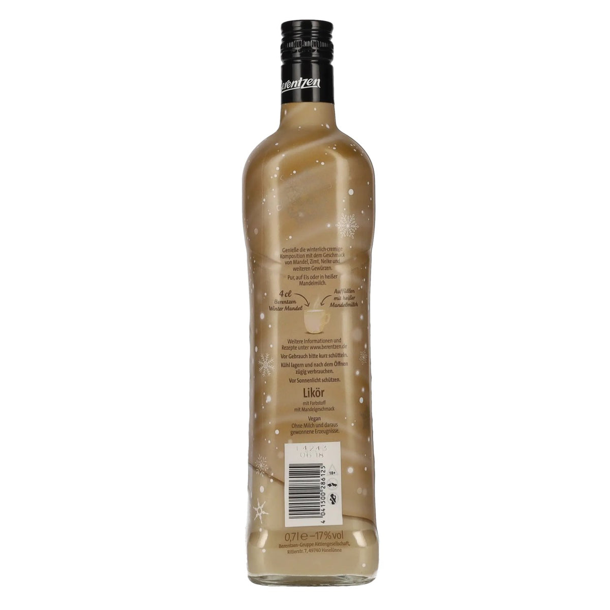 Berentzen Winter Almond Liqueur 17% Vol. 0,7l