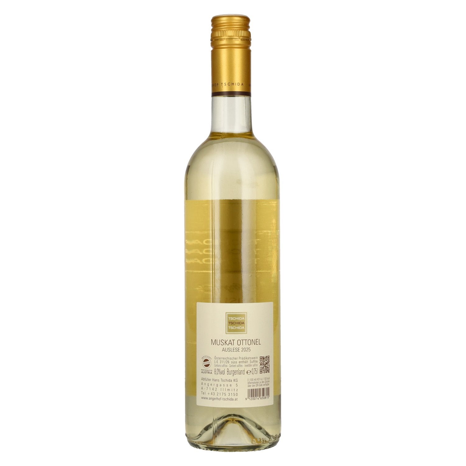 Tschida Angerhof Auslese Muscat Ottonel 2025 8 % vol. 0,75 l