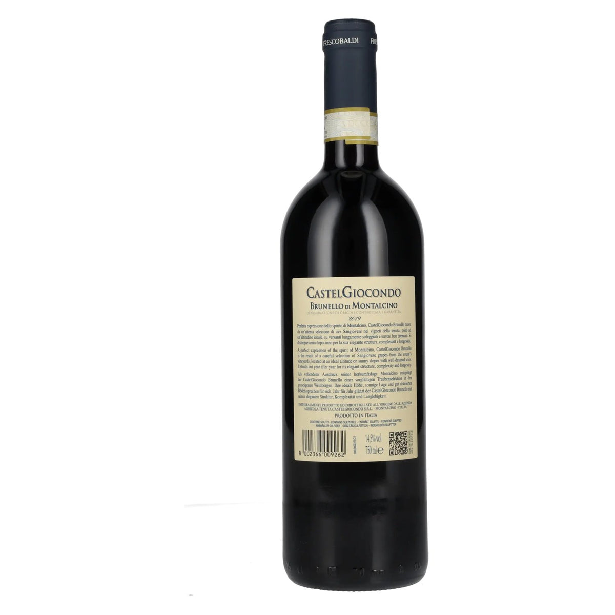 Frescobaldi CastelGiocondo Brunello di Montalcino DOCG 2019 14,5% Vol. 0,75l