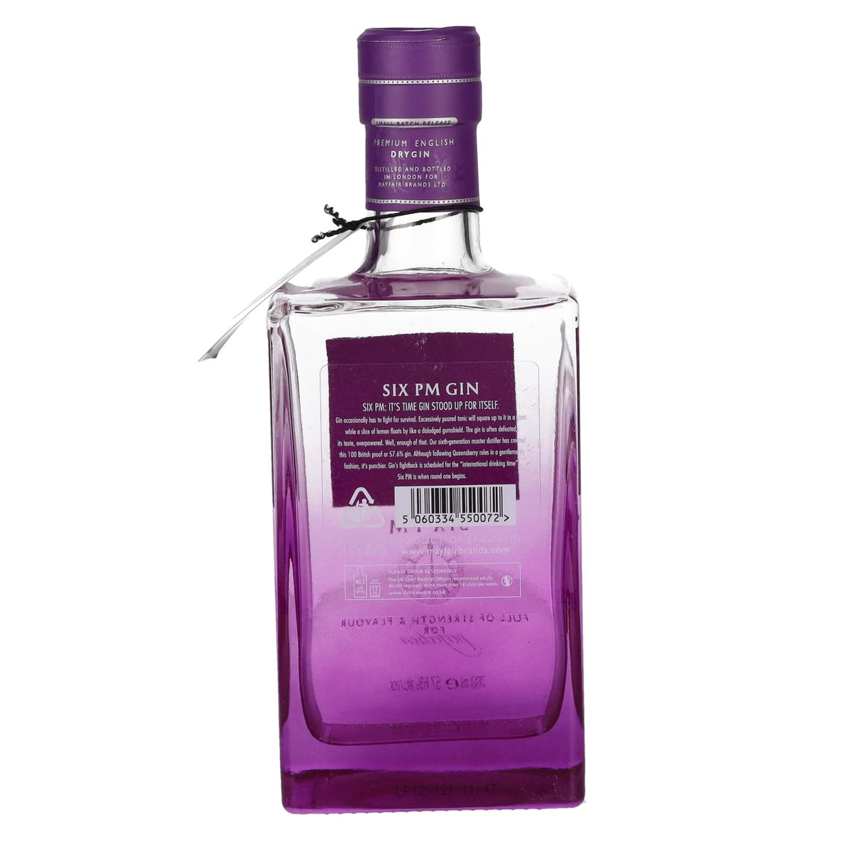 Mayfair Gin SIX PM Edition 57.6% ABV 0.7l