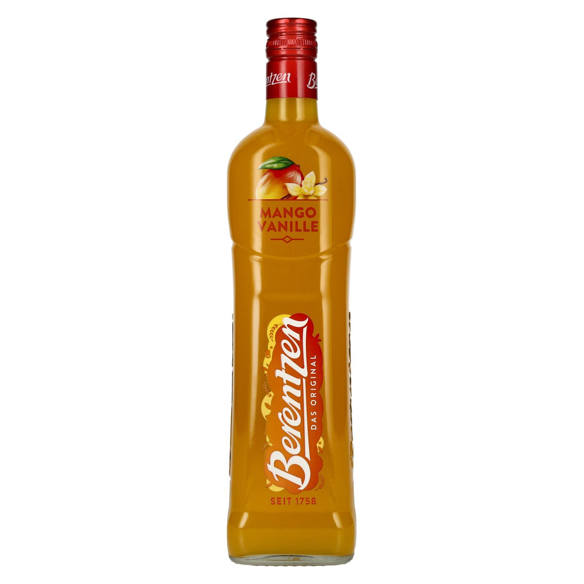 Liqueur Berentzen à la mangue et à la vanille, 16 % vol., 0,7 l