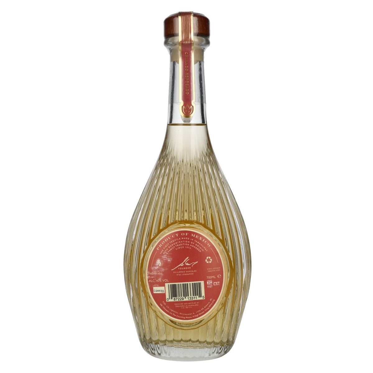 Chinaco REPOSADO Tequila 100% Puro Agave Azul 40% Vol. 0,7l