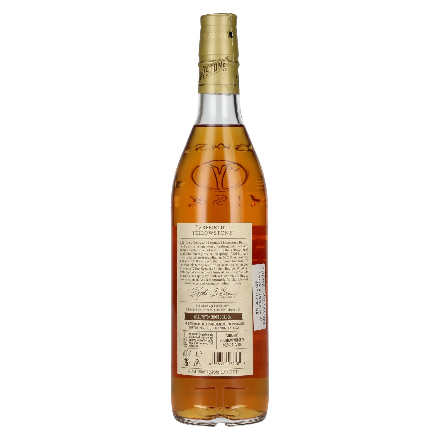 Yellowstone SELECT Kentucky Straight Bourbon Whiskey 46.5% Vol. 0.7l