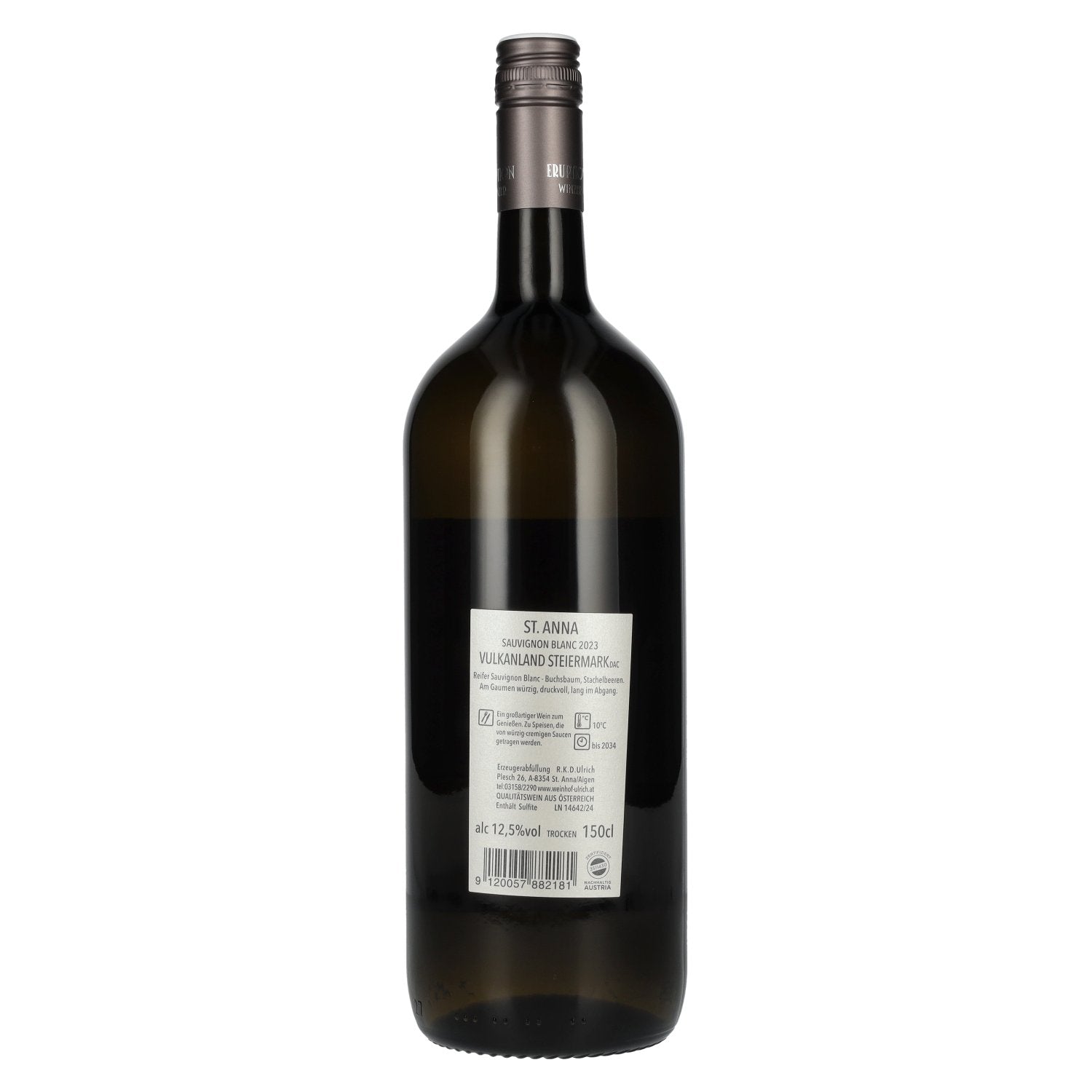 Weinhof Ulrich St. Anna Sauvignon Blanc Vulkanland Steiermark DAC 2023 12,5% Vol. 1,5l