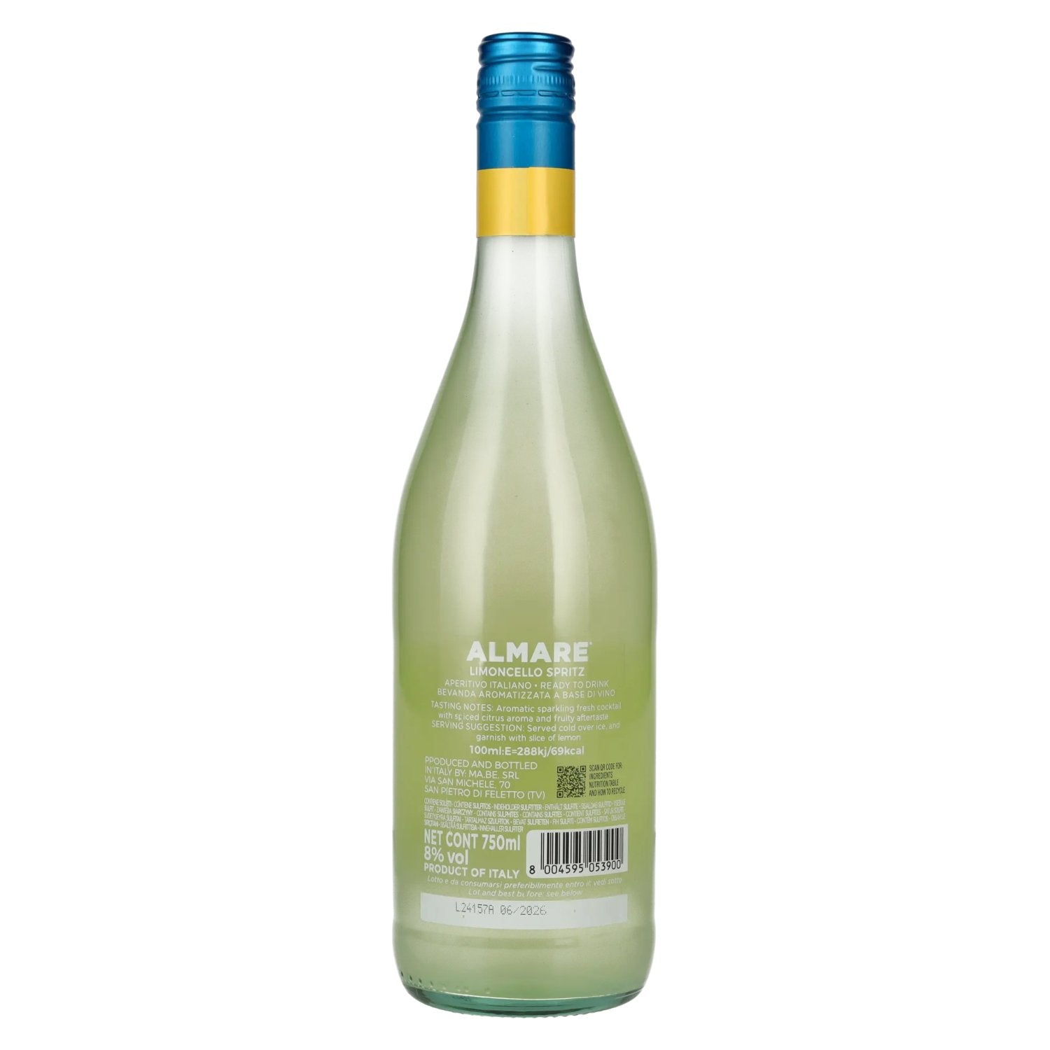 Spritz Almare Limoncello Aperitivo 8% Vol. 0,75l