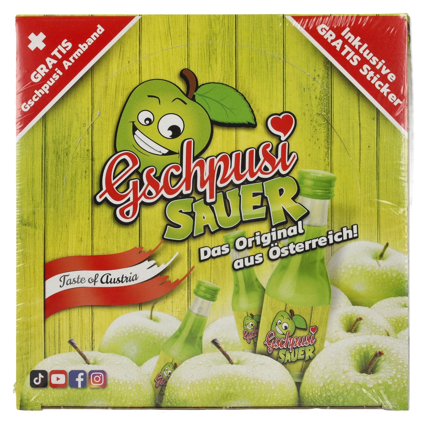 Gschpusi Sauer 16% vol. 25x0,02l with sticker