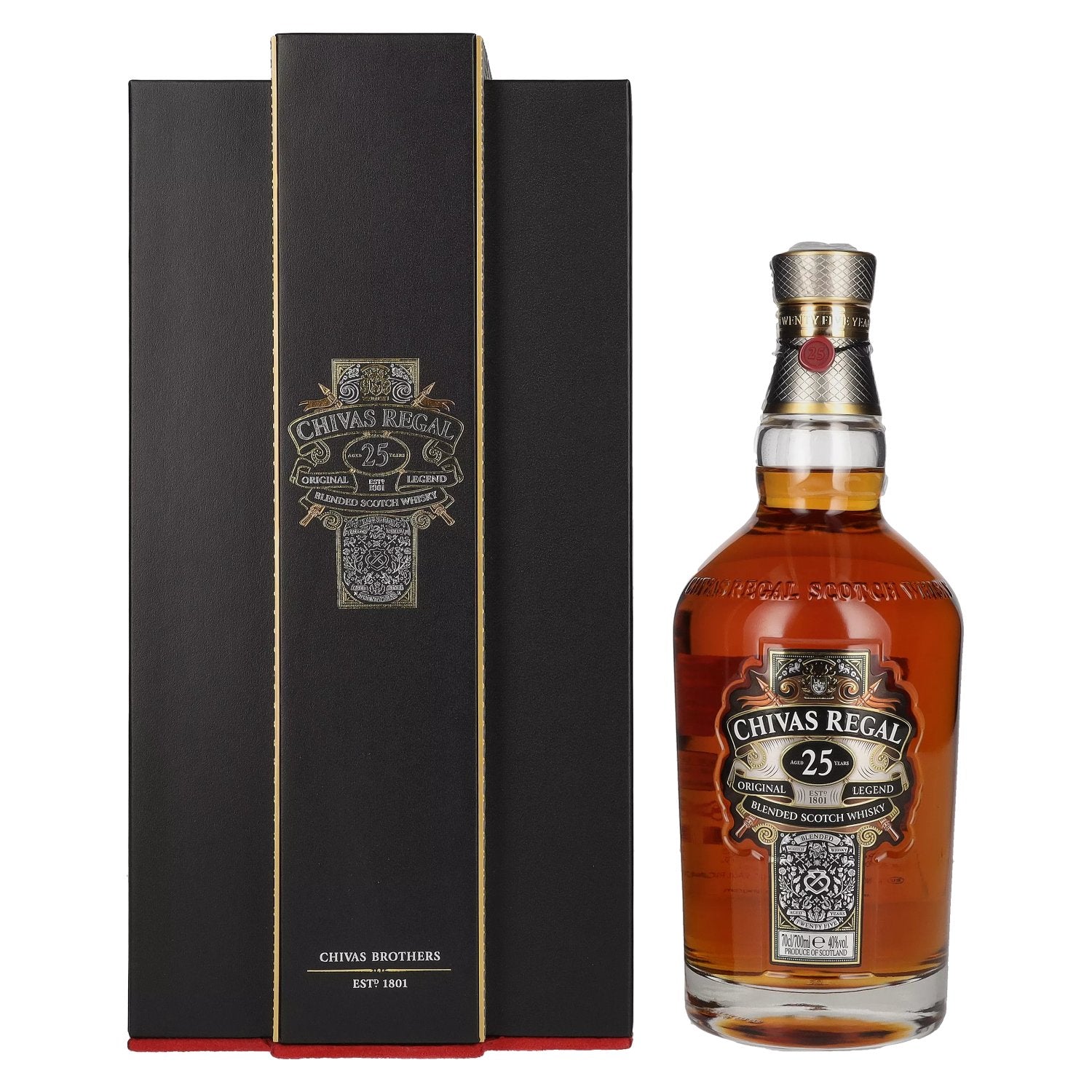 Chivas Regal 25 Years Old ORIGINAL LEGEND 40% Vol. 0,7l in gift box