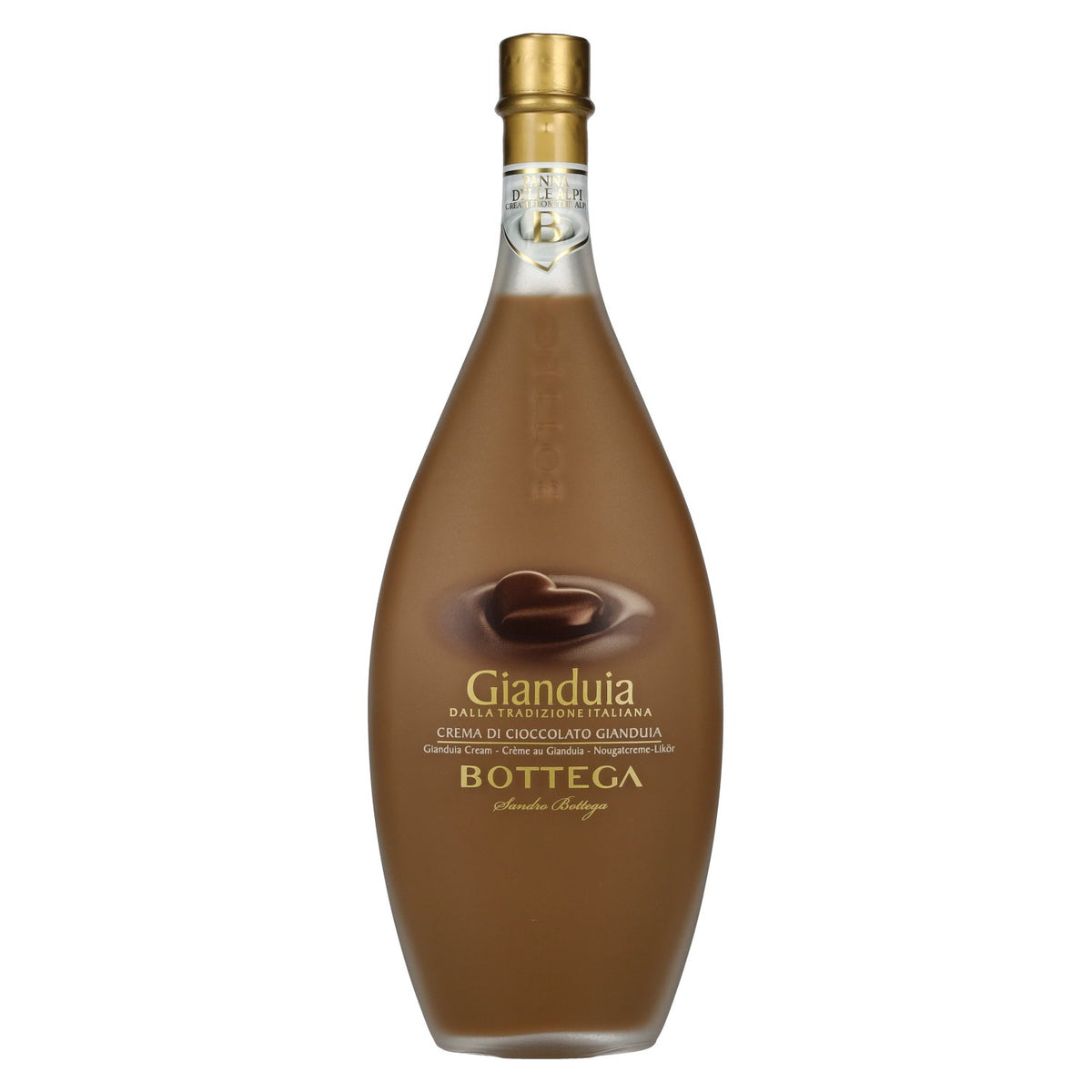 Bottega Crema di CIOCCOLATO GIANDUIA Cream Liqueur 17% Vol. 0,5l