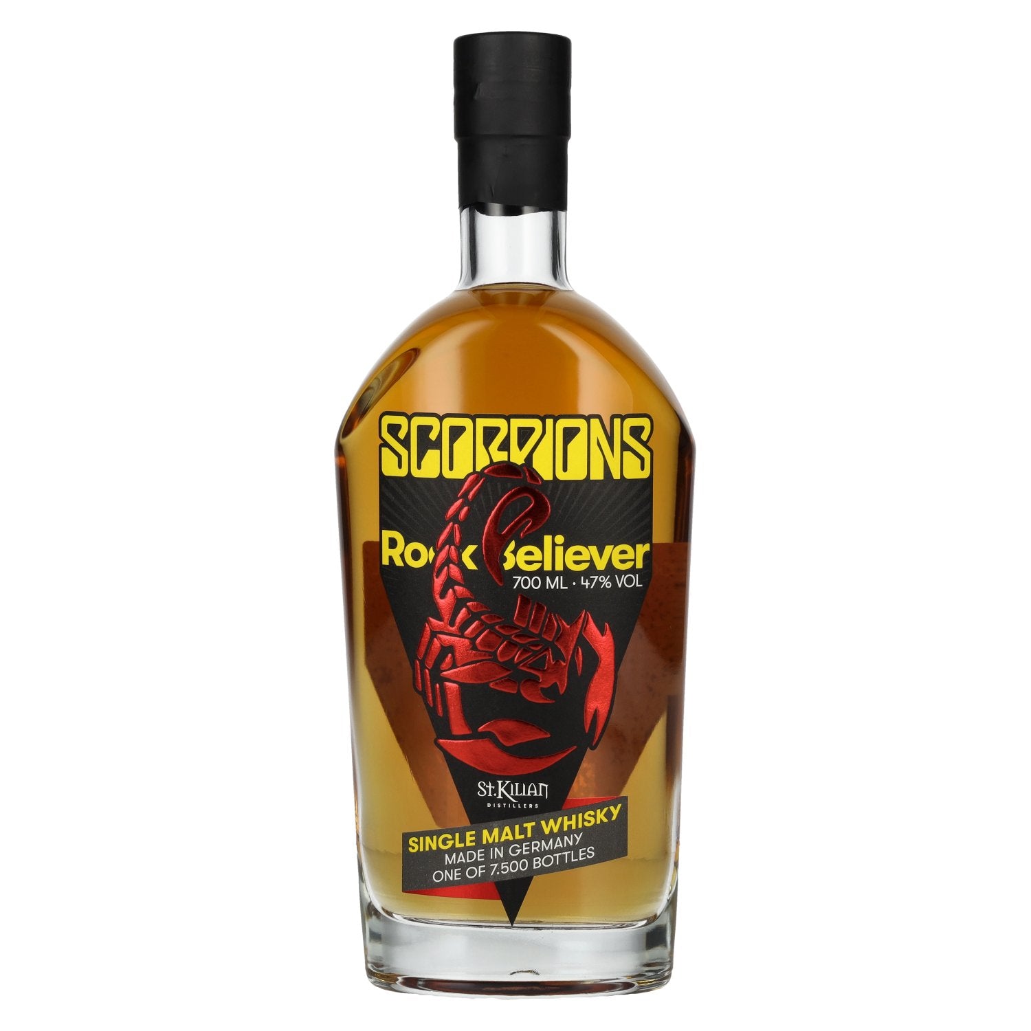 St. Kilian SCORPIONS ROCK BELIEVER Single Malt Whisky 47% vol. 0,7 l