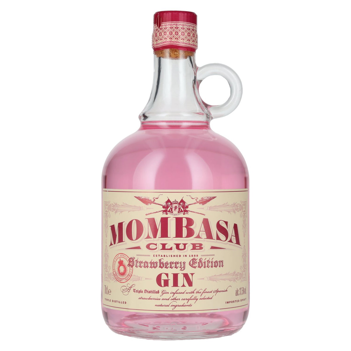 Mombasa Club Strawberry Edition Gin 37,5% Vol. 0,7l