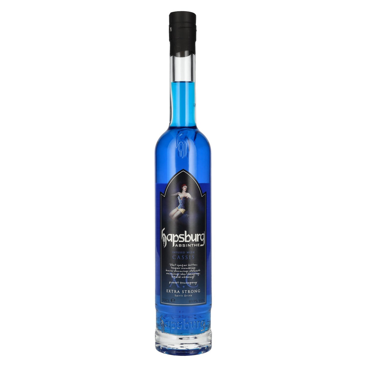 Hapsburg Absinthe X.C EXTRA STRONG Cassis 89,9 % vol. 0,5 l