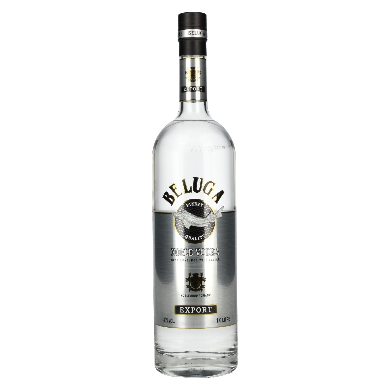 Beluga Noble Vodka EXPORT Montenegro 40% vol. 1l