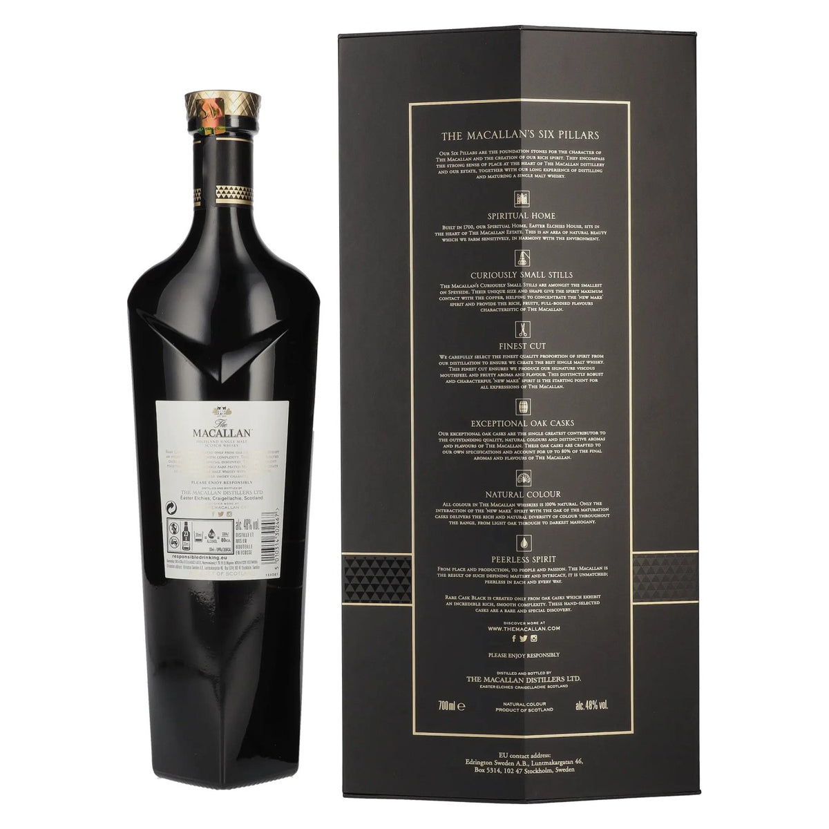 The Macallan Rare Cask Black 48% Vol. 0,7l in Geschenkbox
