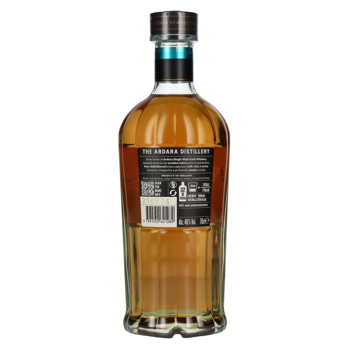 Whisky irlandais single malt Ardara Édition 2025 46 % vol. 0,7 l
