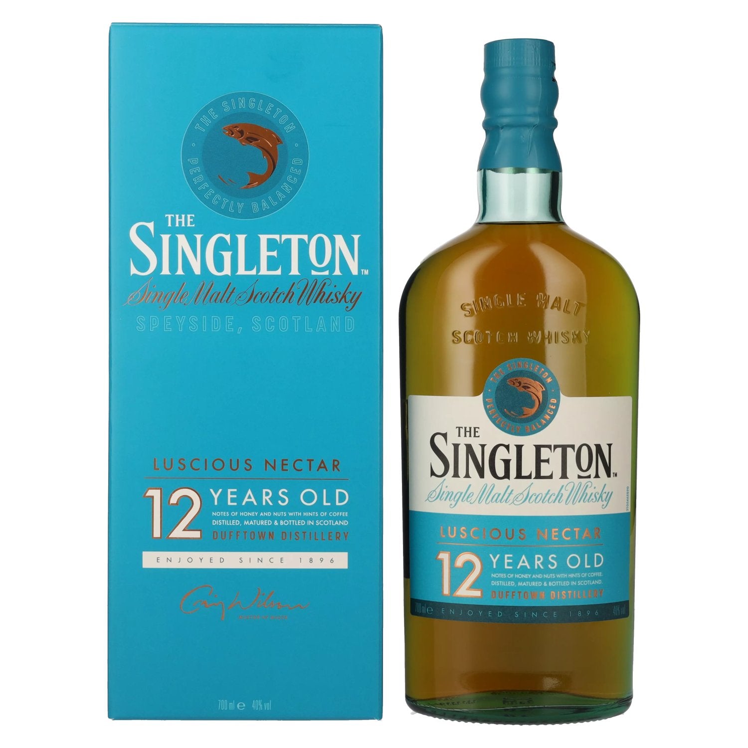 The Singleton Dufftown 12 ans d'âge LUSCIOUS NECTAR 40 % vol. 0,7 l dans un coffret cadeau