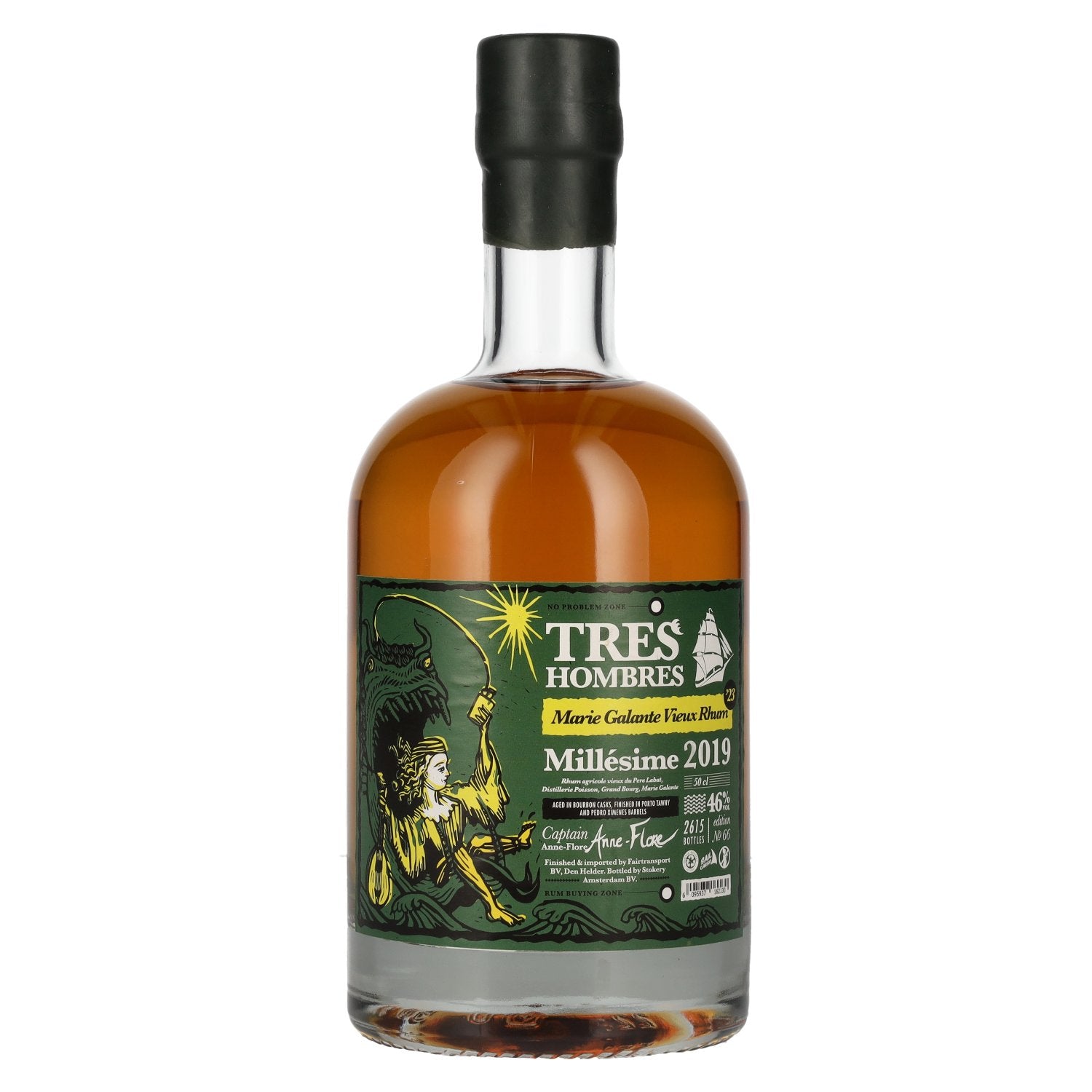 Tres Hombres Marie Galant Vieux Millésime Edition 66 2019 46% vol. 0,5l