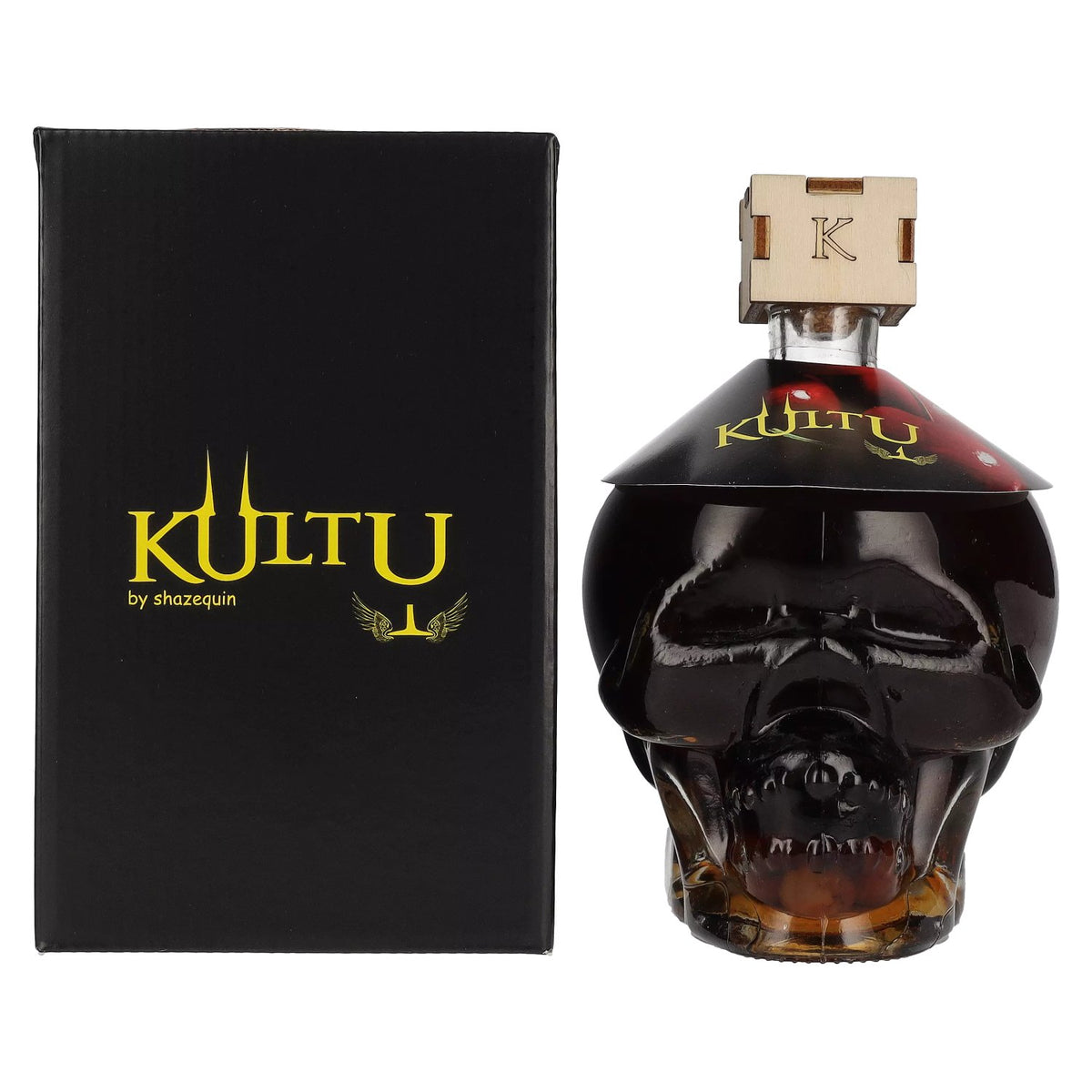 Kultu Ginja Cherry Liquor 18% Vol. 0,7l in Geschenkbox