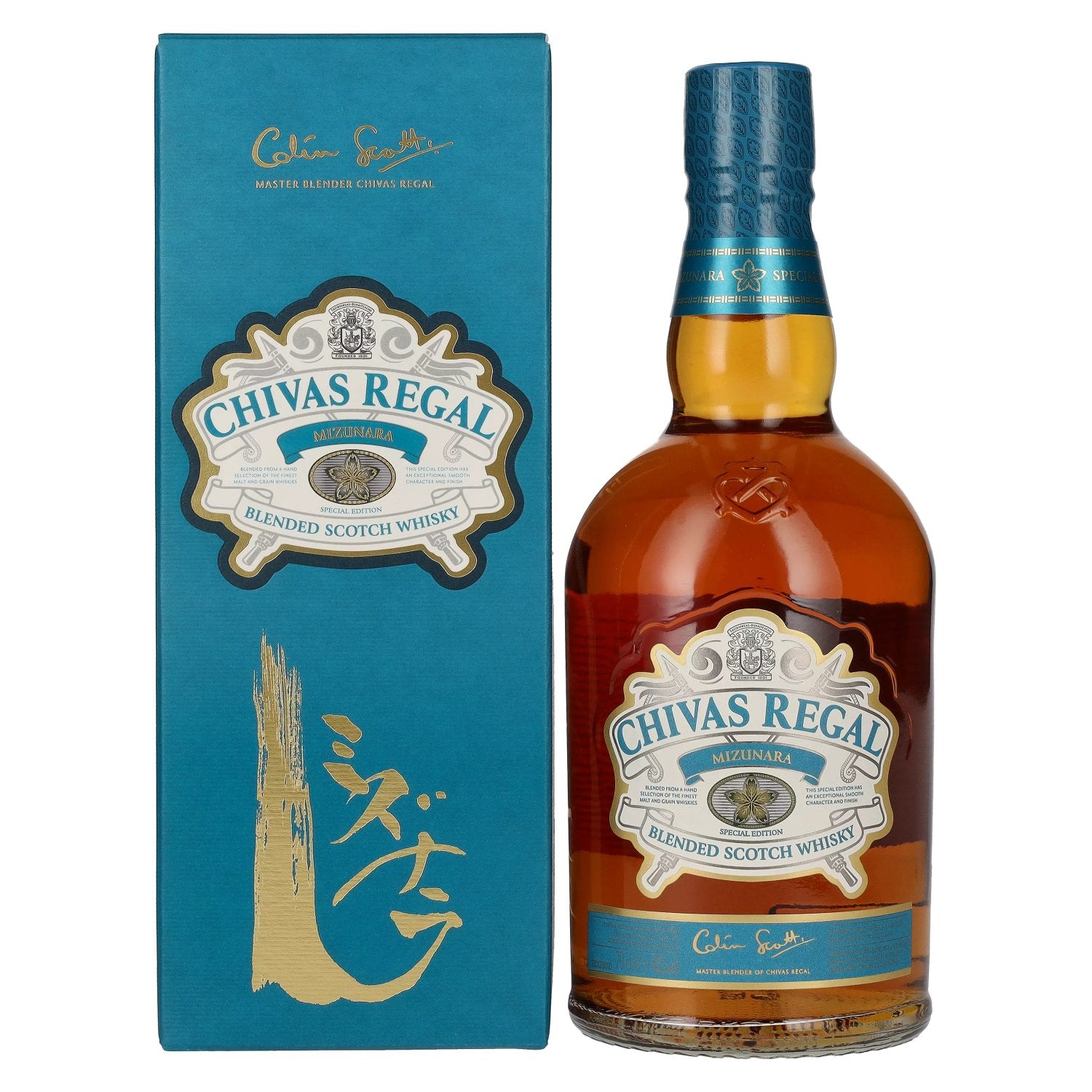 Chivas Regal MIZUNARA Blended Scotch Whisky 40% Vol. 0,7l in Geschenkbox
