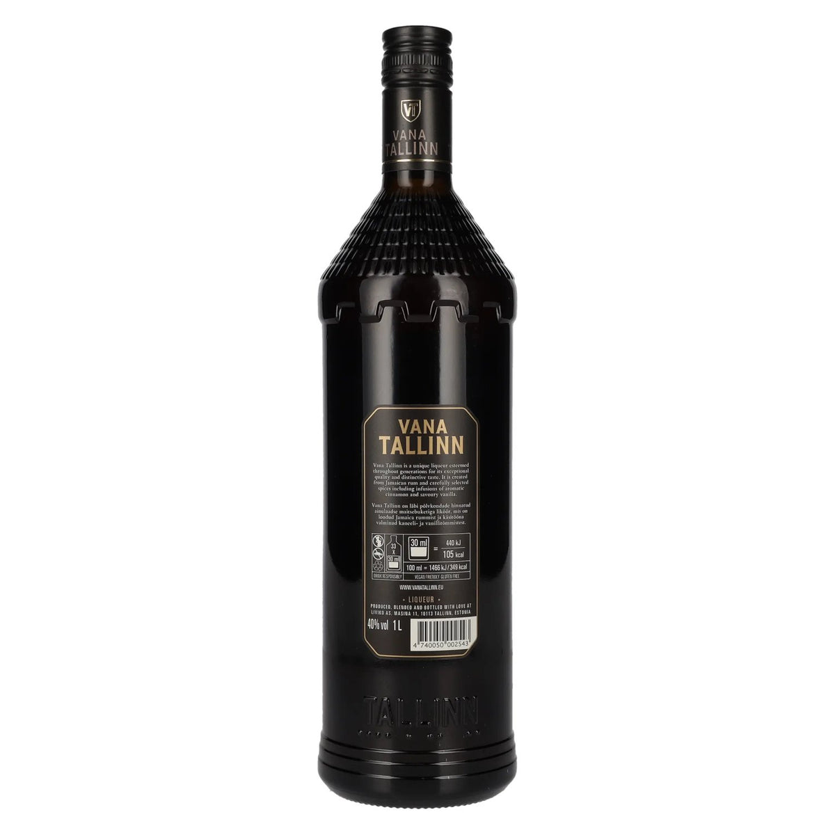 Vana Tallinn True Estonian Liqueur 40% vol. 1 litre
