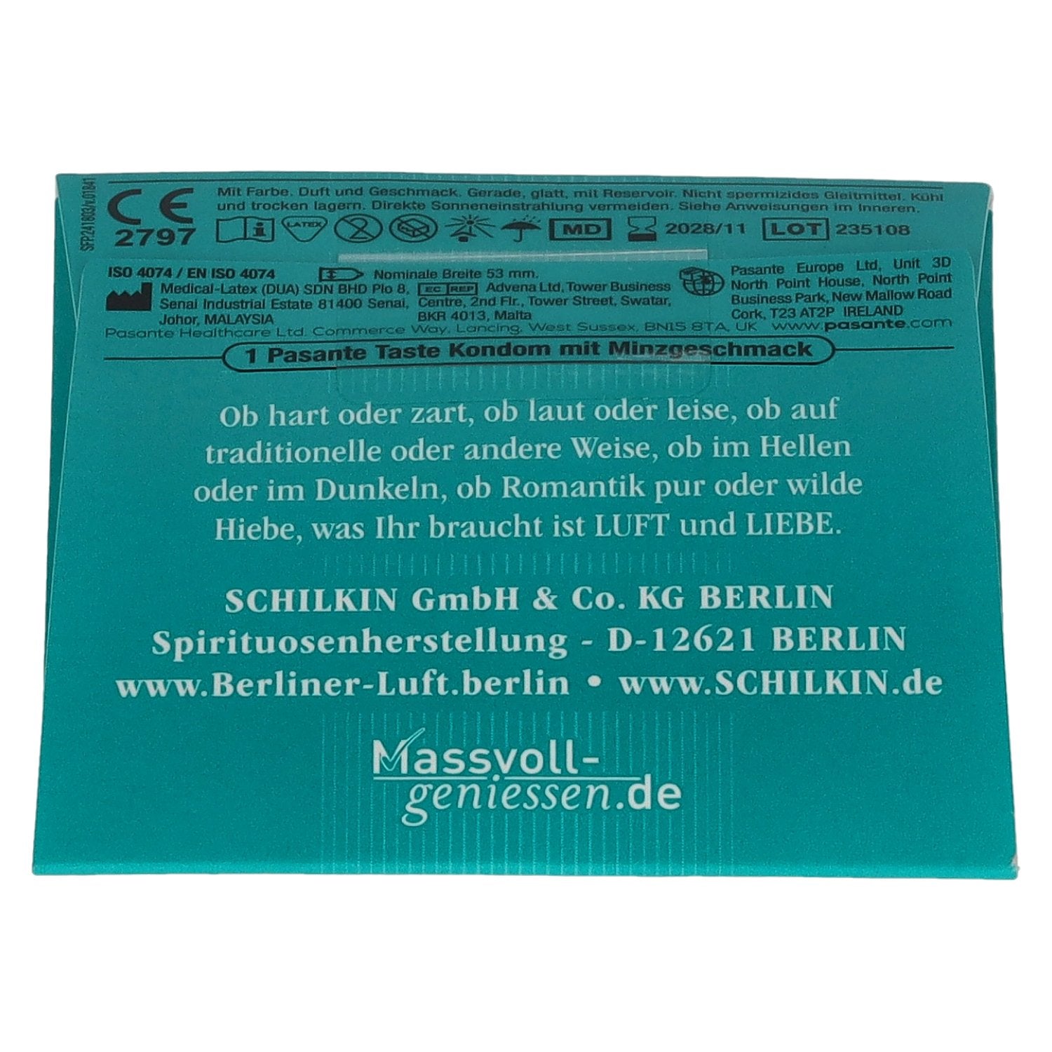 Berliner Luft Kondombriefchen