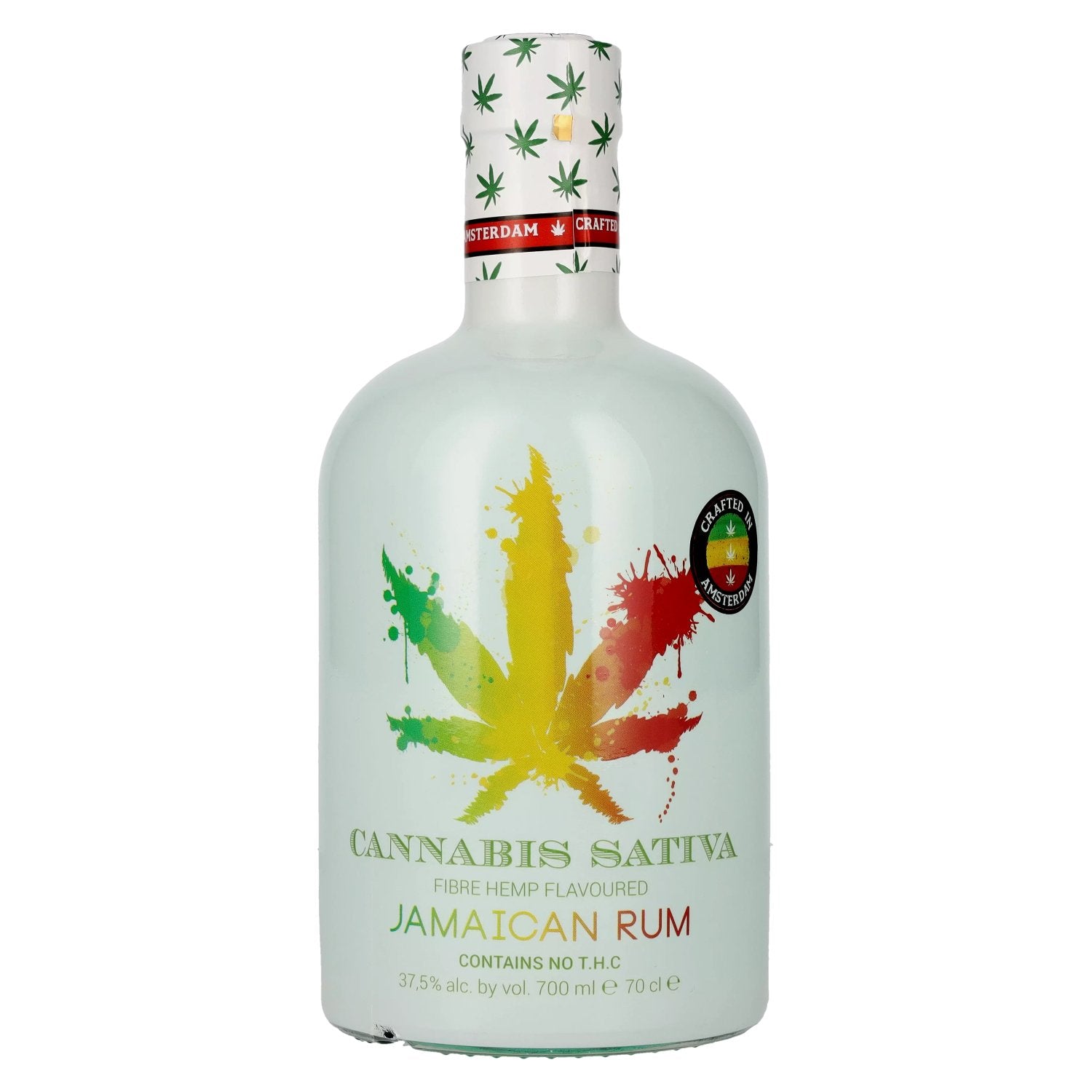 Cannabis Sativa Fibre Hemp Rhum jamaïcain aromatisé 37,5% vol. 0,7l