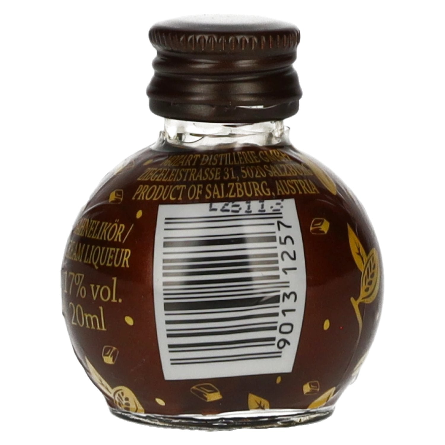 Mozart Chocolate Dark cream liqueur 17% Vol. 0,02l
