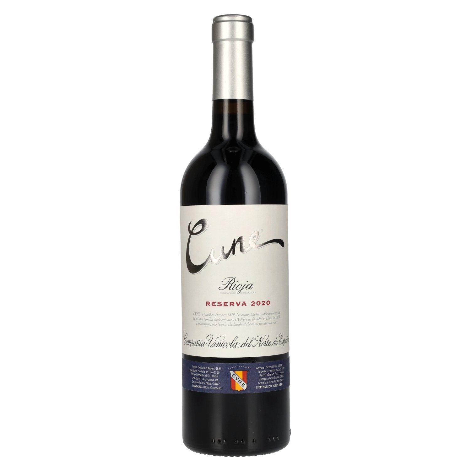 Cune Rioja Reserva 2020 14% Vol. 0,75l