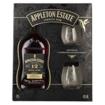 Appleton Estate 12 Years Old Rare Casks Jamaica Rum 43% Vol. 0,7l in Geschenkbox mit 2 Gläsern