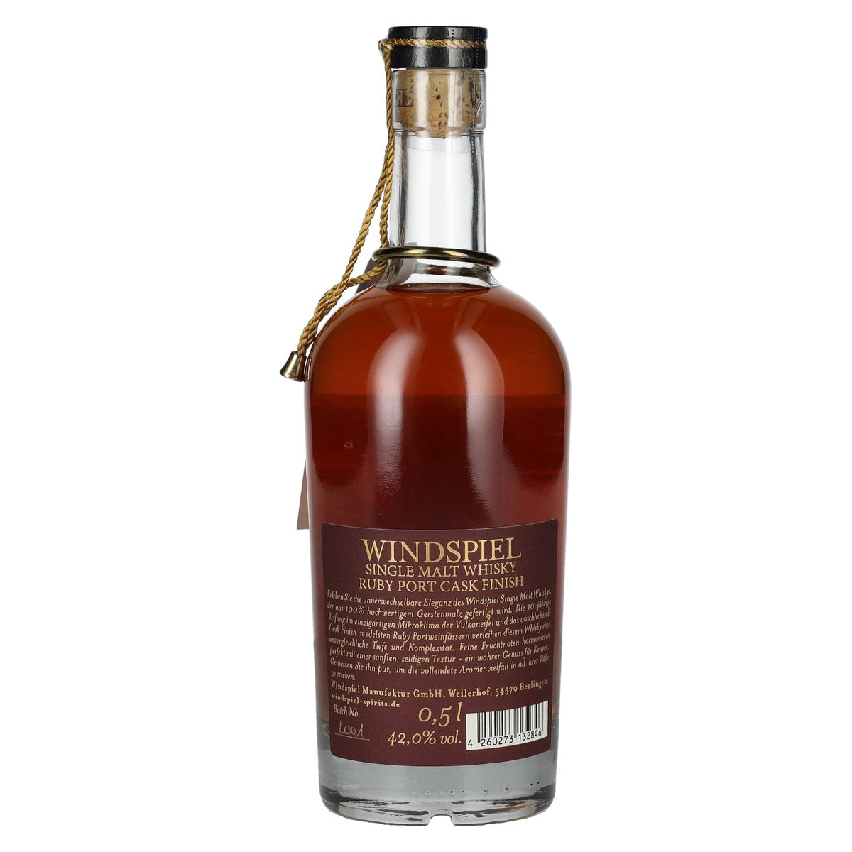 Windspiel 10 Years Old Old Port Cask Finish Single Malt Whisky 42% vol. 0,5 l