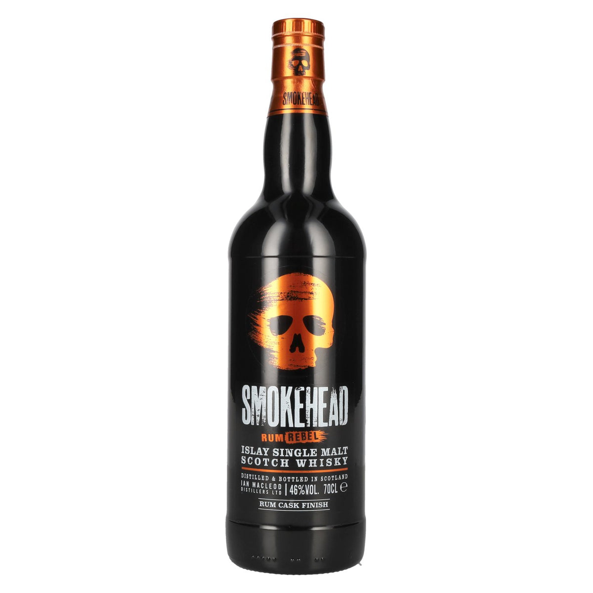 Smokehead RUM REBEL Islay Single Malt Scotch Whisky 46% Vol. 0,7l