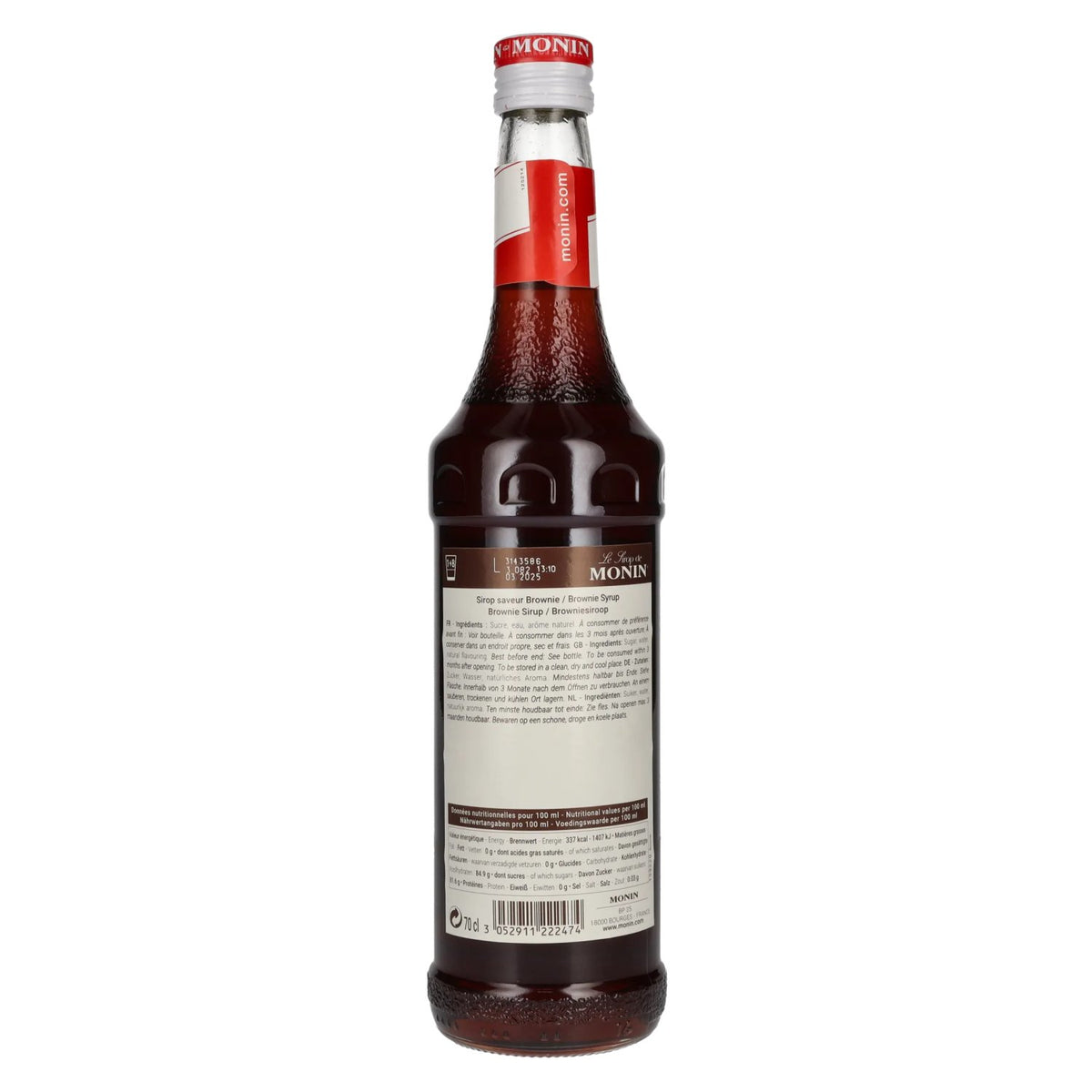 Le sirop Monin BROWNIE 0,7 l