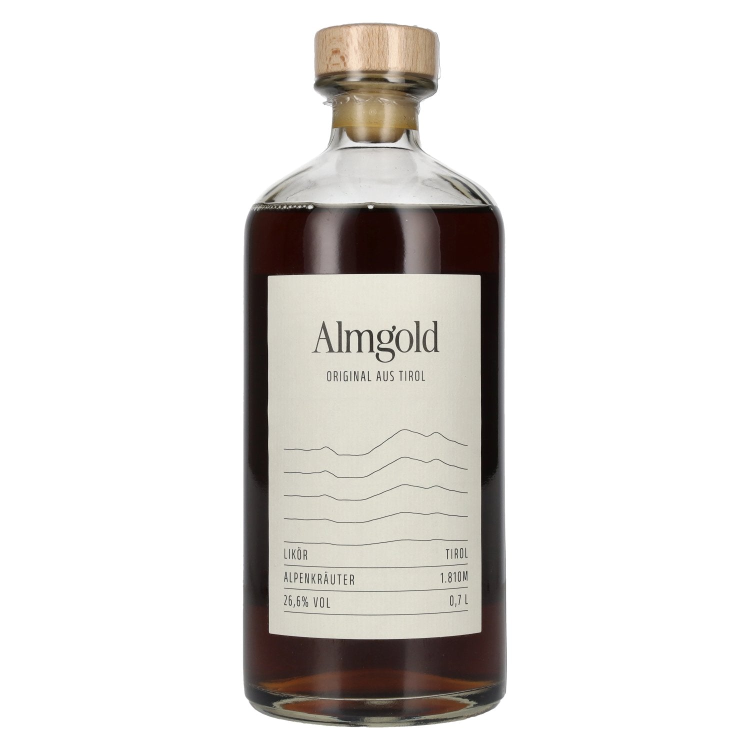 Almgold Alpenkräuter Likör 26,6% Vol. 0,7l